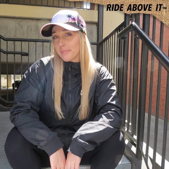 Snapback Baseball Cap for Summer Grace Folly Beach Trucker Hats for Women - Picture 5 of 9